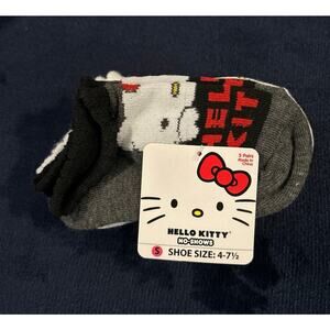 Hello Kitty Kids Socks Size: 4 - 7.5